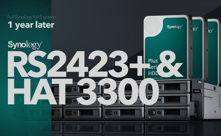 Synology RS2423+ & HAT 3300