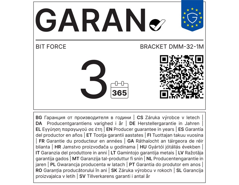 BIT FORCE nagibno-okretni stolni nosač za 17“- 32“ monitor, do 9kg (BRACKET DMM-32-1M)