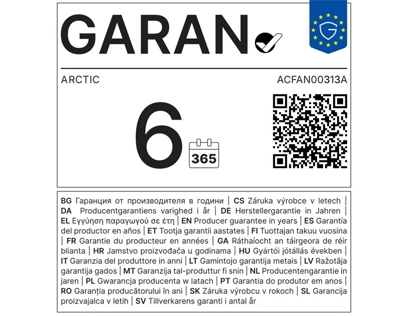 Arctic ventilator P14 Pro, 140mm, crni