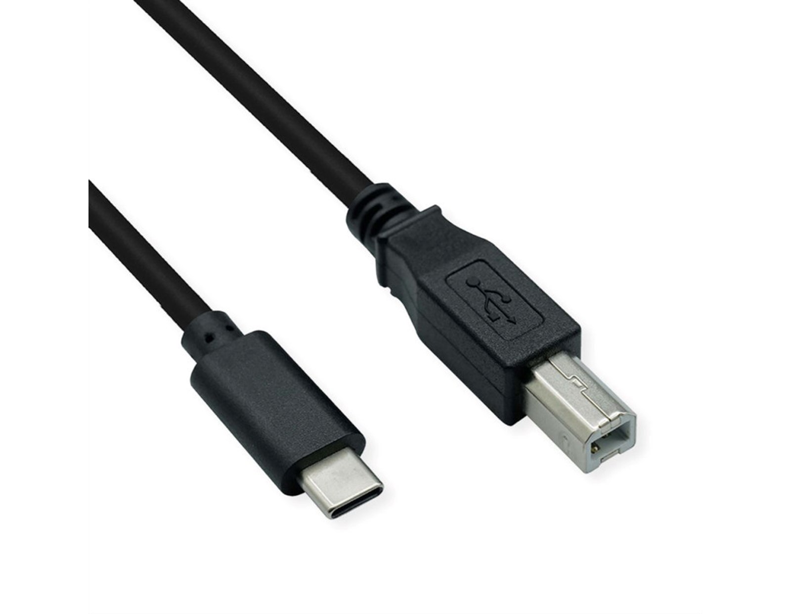 Roline USB2.0 Kabel TIP C, C - B, M/M, 4.5m, crni