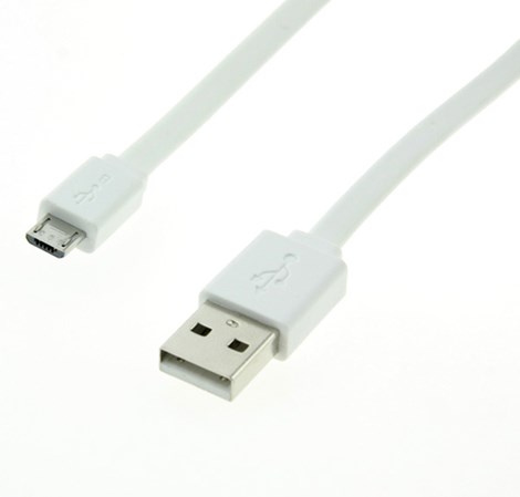 Roline USB2.0 kabel TIP A(M) na Micro B(M), 1.0m, bijeli