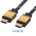 Roline GOLD HDMI kabel sa mrežom, M/M, 20m