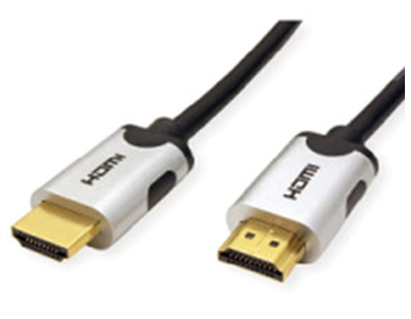 Roline VALUE HDMI 10K Ultra High Speed kabel v2.1, M/M, crni, 3.0m