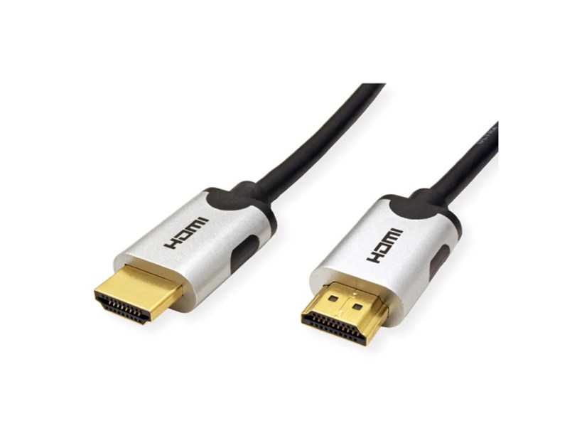 Roline VALUE HDMI 10K Ultra High Speed kabel v2.1, M/M, crni, 3.0m