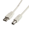Roline VALUE USB2.0 kabel TIP A-B M/M, 1.8m, bijeli