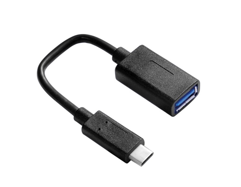 Roline VALUE adapter/kabel USB 3.2 Gen1, USB-C - Tip A, M/F, OTG, 0.15m, crni