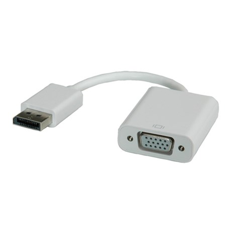 Roline adapter/kabel DisplayPort - VGA, M/F, v1.2, 0.15m