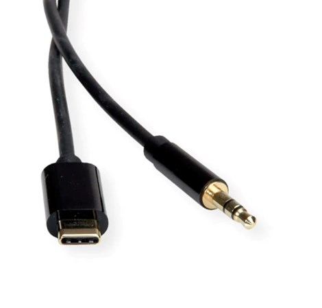 Roline adapter USB-C - 3.5mm audio, M/M, 3m