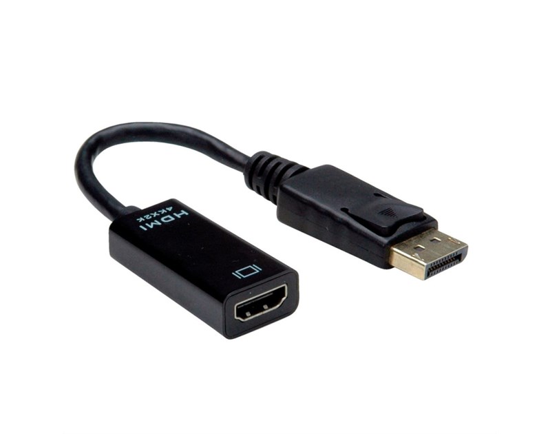 Roline VALUE adapter/kabel 4K DP - HDMI, M/F