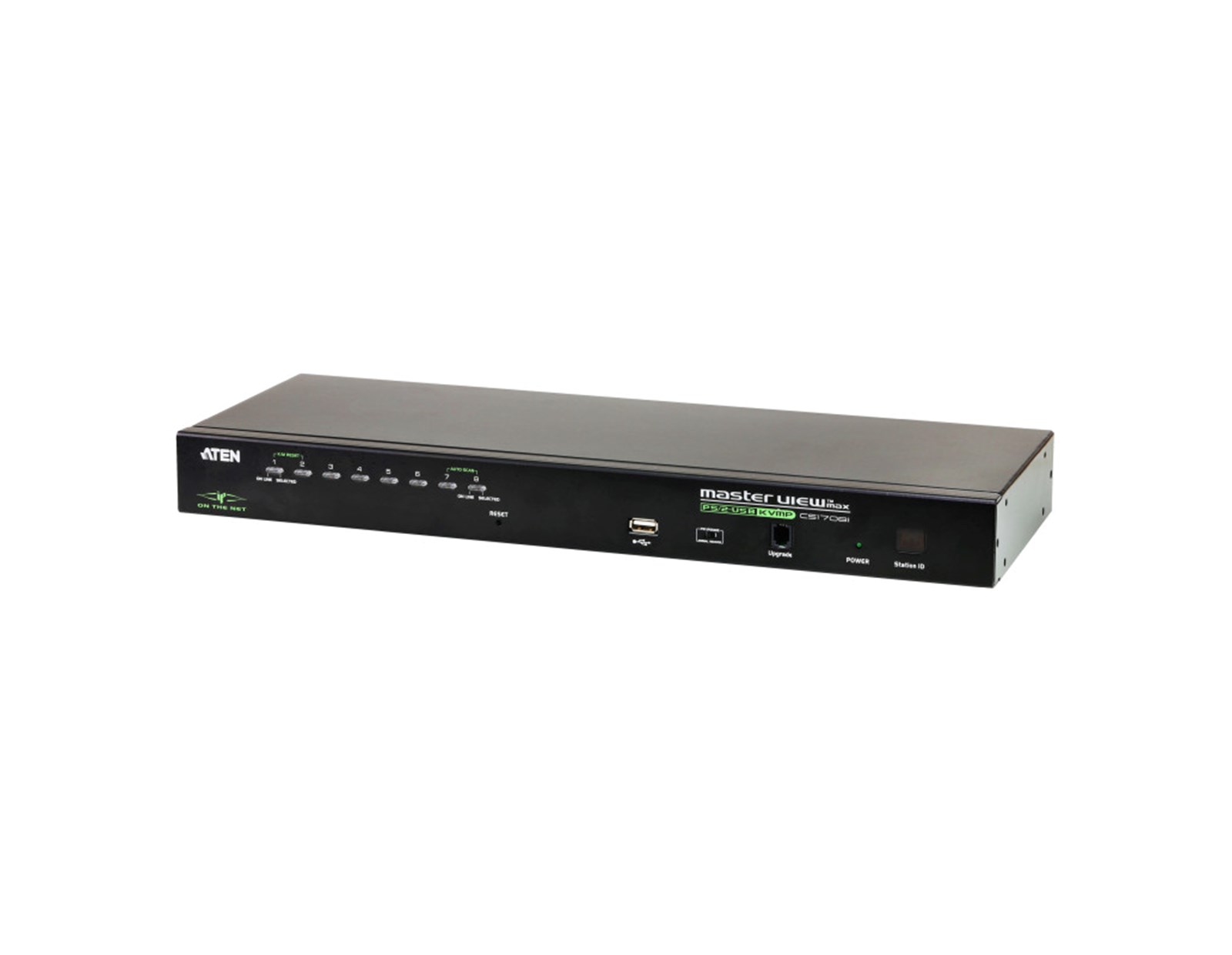 Aten 1-Local/Remote Share Access 8-Port PS/2-USB VGA KVM over IP Switch