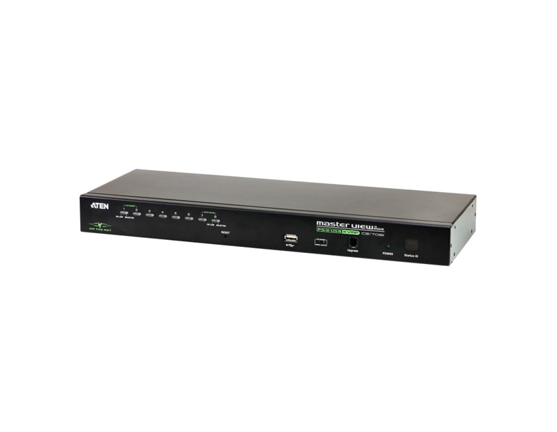 Aten 1-Local/Remote Share Access 8-Port PS/2-USB VGA KVM over IP Switch