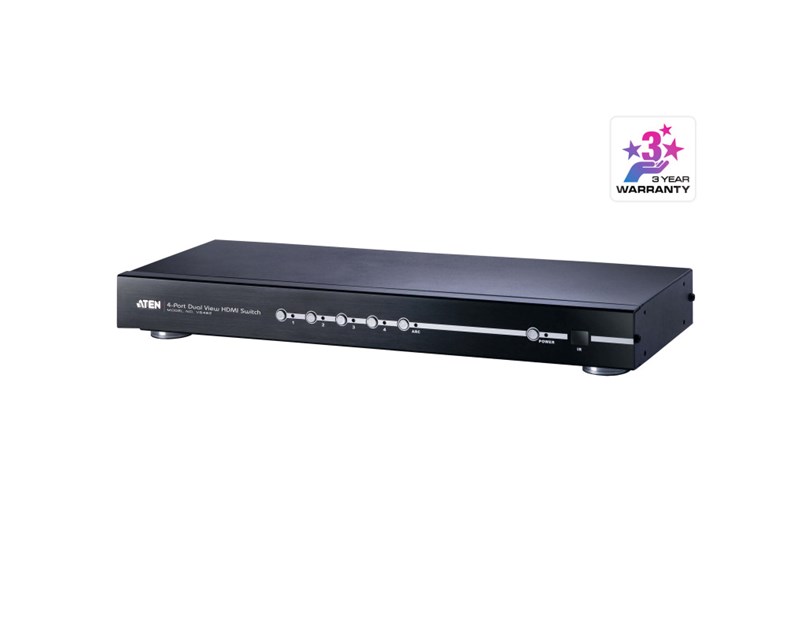 Aten 4-Port HDMI Switch with Dual Output