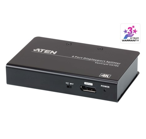 Aten 4-port True 4K DisplayPort Splitter