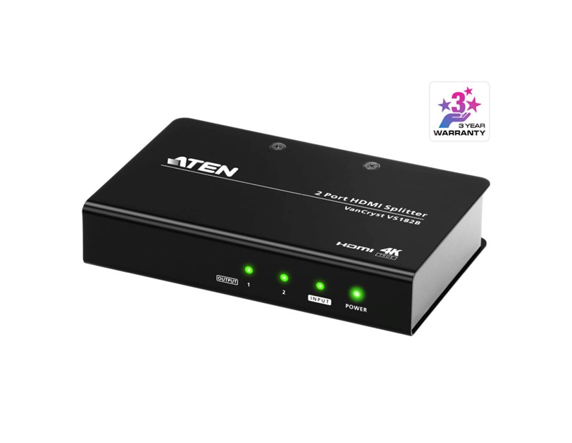 Aten 2-Port True 4K HDMI razdjelnik