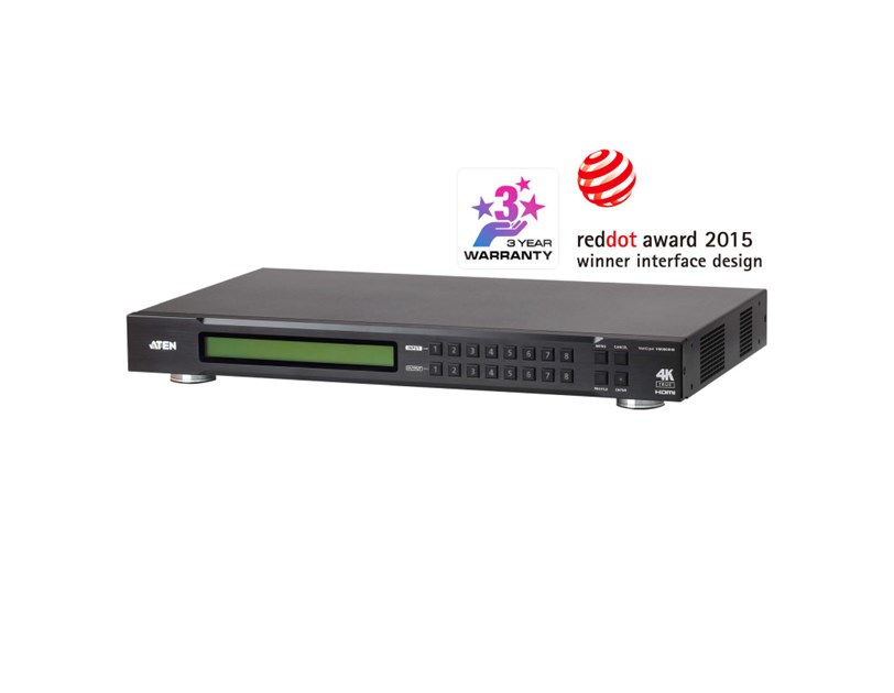 Aten 8 x 8 True 4K HDMI Matrix Switch