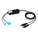 ATEN 2-port Boundless KM Switch sa kablovima (CS62KM)