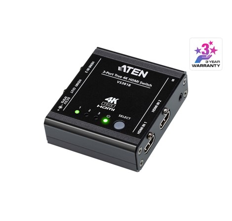 Aten 3-Port True 4K HDMI Switch