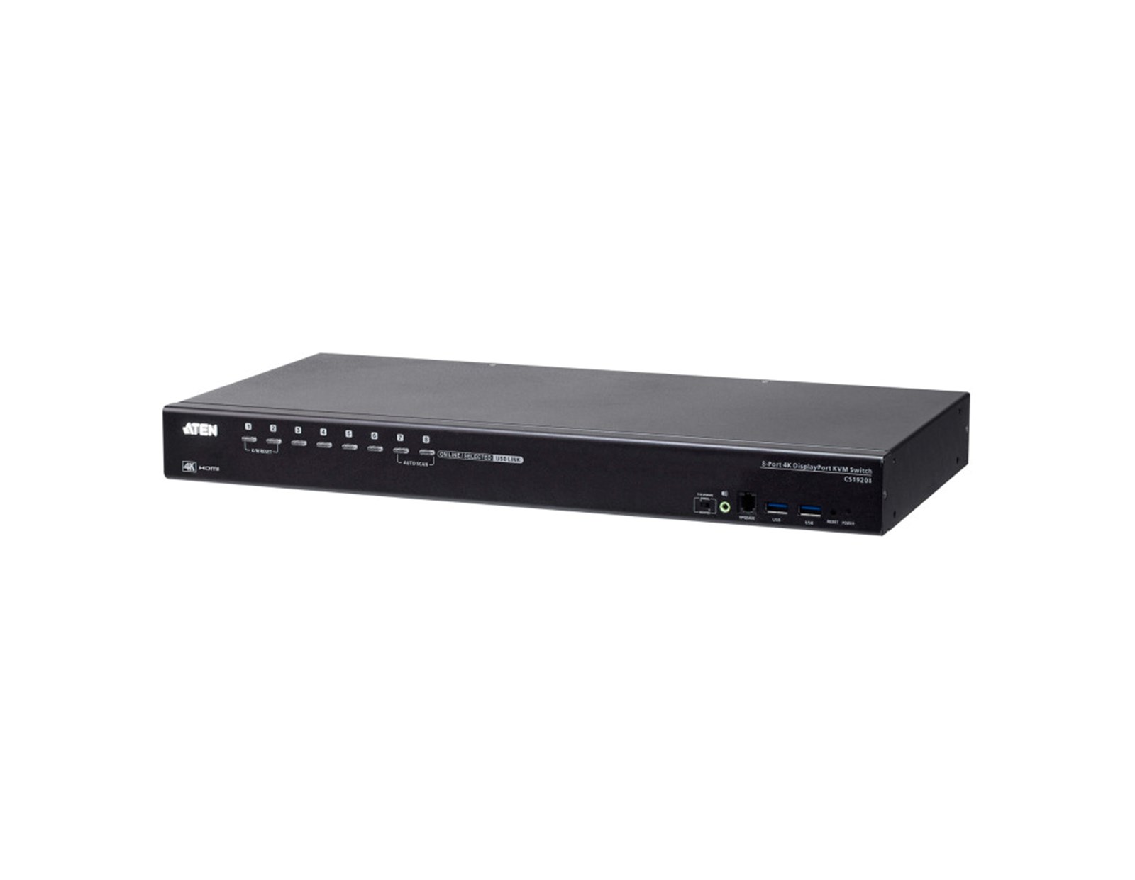 Aten 8-Port USB 3.0 4K DisplayPort KVM Switch