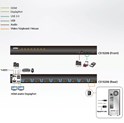 Aten 8-Port USB 3.0 4K DisplayPort KVM Switch 