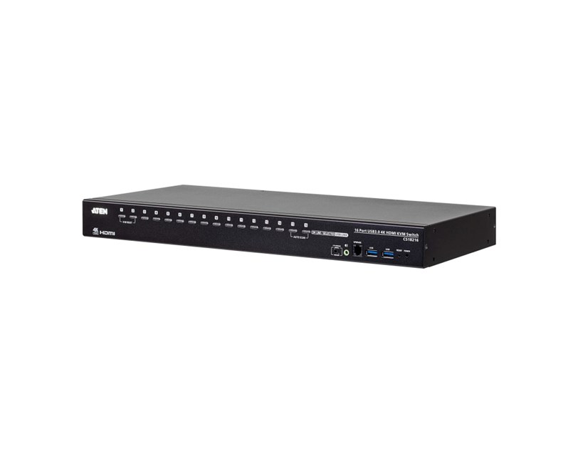 Aten 16-Port USB 3.0 4K HDMI KVM Switch