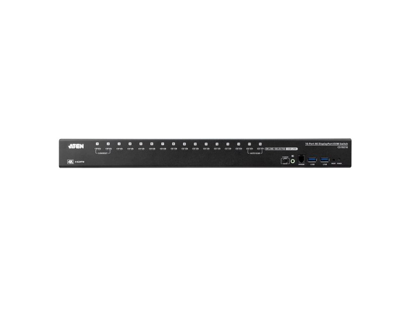 Aten 16-Port USB 3.0 4K DisplayPort KVM Switch