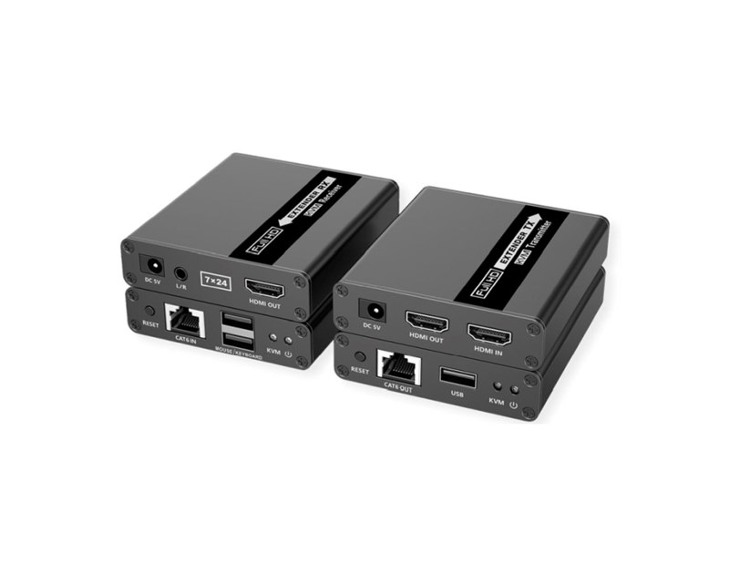 Roline VALUE KVM Extender over Cat.6/6A, HDMI, max. 70m