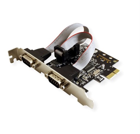 Roline VALUE Kontroler 2×RS232 port PCI-e