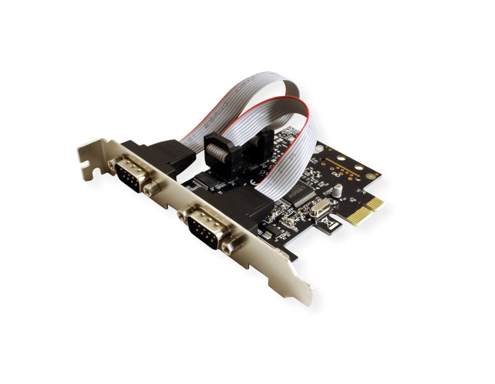 Roline VALUE Kontroler 2×RS232 port PCI-e