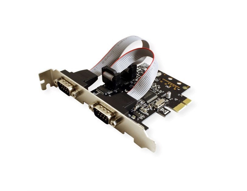 Roline VALUE Kontroler 2×RS232 port PCI-e