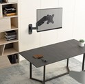 Roline VALUE zidni nosač za monitor, 5 spojeva, Pivot, nosivost 8kg, crni