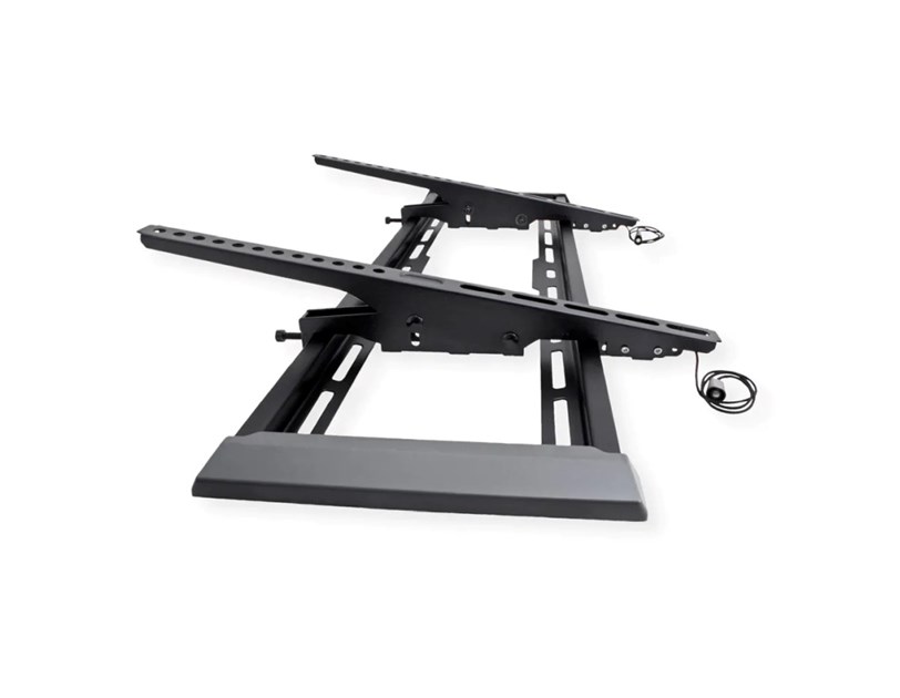 Roline VALUE zidni nosač za TV 37-80", nagibni, udaljenost od zida 47mm, nosivost 75kg, crni