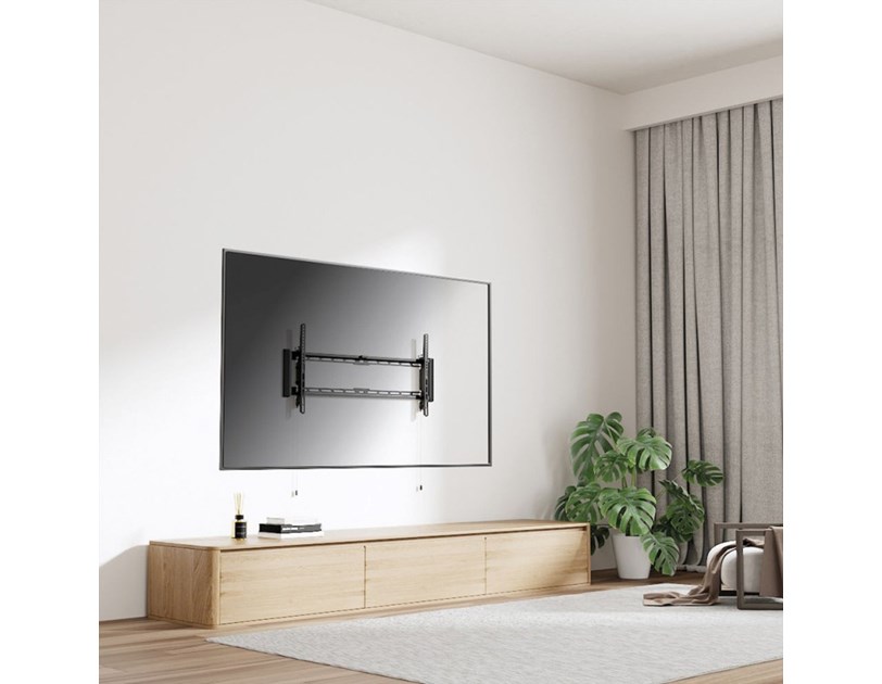 Roline VALUE zidni nosač za TV 43"-90", podesivi nagib, nosivost 75kg, crni