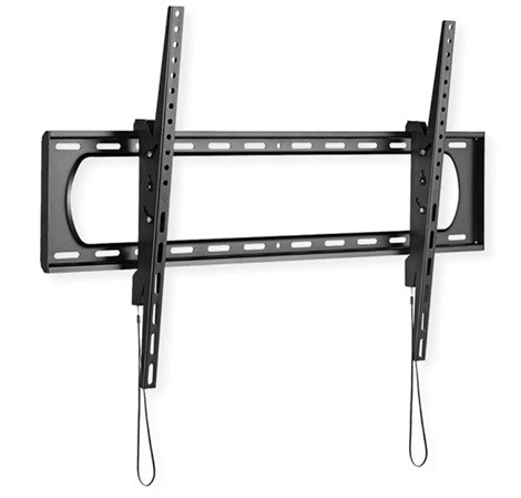 Roline VALUE zidni nosač za TV 60"-120", nagibni, udaljenost od zida 80mm, nosivost 120kg, crni