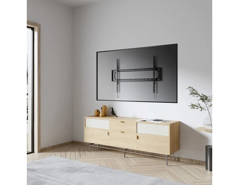 Roline VALUE zidni nosač za TV 60"-120", udaljenost od zida 35mm, nosivost 120kg, crni