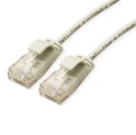 Roline UTP Data Center mrežni kabel, Cat.6a (Class EA), LSOH, Slim, 5m, sivi