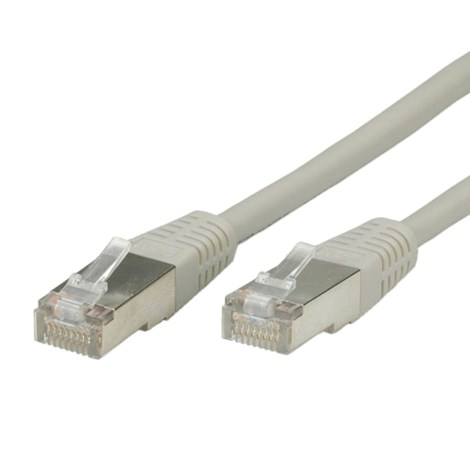 Roline VALUE S/FTP (PiMF) mrežni kabel oklopljeni Cat.6, 7.0m, sivi