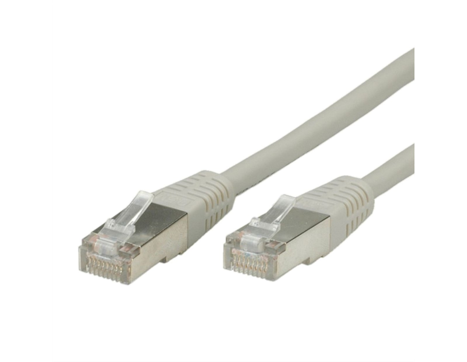 Roline VALUE S/FTP (PiMF) mrežni kabel oklopljeni Cat.6, 1.5m, sivi