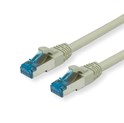 Roline VALUE S/FTP mrežni kabel Cat.6a, LSOH (Class EA), 0.3m, sivi