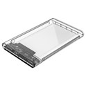 Orico vanjsko kućište 2.5" SATA HDD/SSD, do 9.5 mm, tool free, USB3.0 (SATA3 podržano) prozirno kućište (ORICO-2139U3-CR-EP-HW)