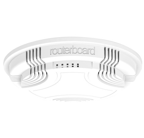 Mikrotik cAP 2nd (RBcAP2nd) zidni/stropni AP, 650MHz CPU, 64MB RAM, 1×LAN, 2.4Ghz 802.11b/g/n, 2dBi integrirana antena, RouterOS L4, plastično kućište, PoE, PSU