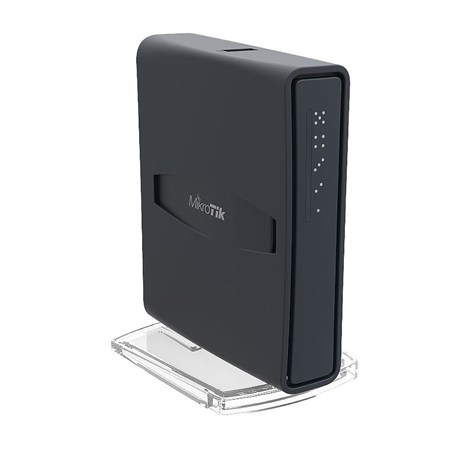 Mikrotik RB952Ui-5ac2nD-TC, hAP ac lite tower, 650MHz CPU, 64MB RAM, 5xLAN, 2.4Ghz 802.11b/g/n/ 5Ghz 802.11ac, USB, PSU, RouterOS L4