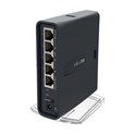 Mikrotik RB952Ui-5ac2nD-TC, hAP ac lite tower, 650MHz CPU, 64MB RAM, 5xLAN, 2.4Ghz 802.11b/g/n/ 5Ghz 802.11ac, USB, PSU, RouterOS L4
