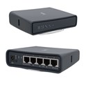 Mikrotik RB952Ui-5ac2nD-TC, hAP ac lite tower, 650MHz CPU, 64MB RAM, 5xLAN, 2.4Ghz 802.11b/g/n/ 5Ghz 802.11ac, USB, PSU, RouterOS L4