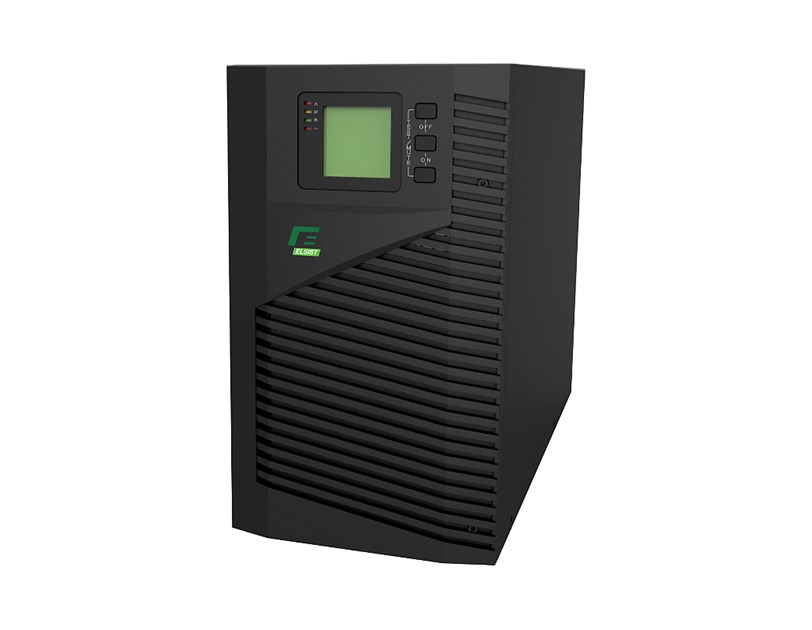 Elsist UPS Mission 1000VA/900W, On-line double conversion, DSP, surge protection, LCD