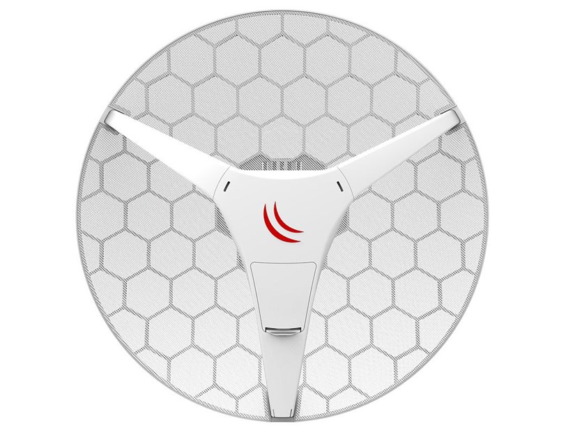 Mikrotik RBLHGG-60ad kit (Wireless Wire Dish), 2× LHGG-60ad za 60Ghz link, 60GHz antena, 802.11ad, 716MHz CPU, 256MB RAM, 1xGLAN, RouterOS L3, POE, PSU