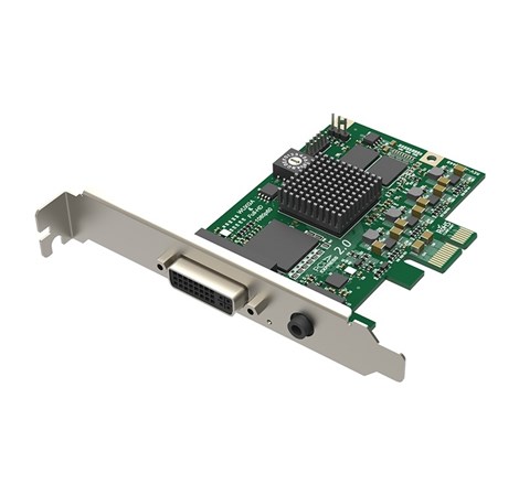 Magewell Pro capture DVI, LP PCIe x1, 1-channel  HDMI/DVI/VGA/YPbPr/CVBS, Windows/Linux/Mac (11030)