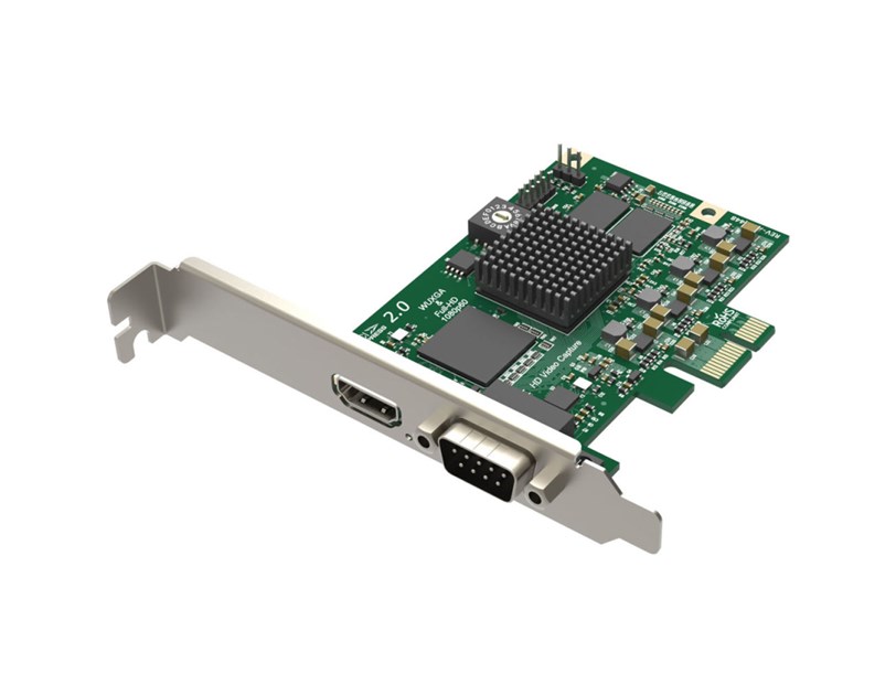 Magewell Pro capture HDMI, LP PCIe x1, 1-channel HDMI/S-Video/YPbPr/CVBS, plus 1 unbalanced stereo audio, Windows/Linux/Mac (11040)