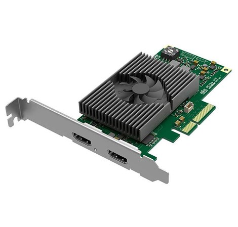 Magewell Pro capture HDMI 4K Plus LT, LP PCIe x4, 1-channel HDMI, Ultra HD 4Kp60. Loop-through, Windows/Linux/Mac (11152)