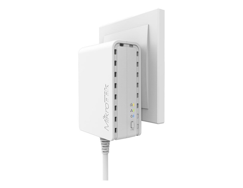 Mikrotik PL7400, PWR-LINE napajanje, microUSB konektor, Type C plug
