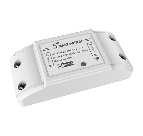 WOOX WiFi Smart preklopnik, 240VAC 10A 2200W, WooxHome app, glasovna kontrola - Alexa & Google Assistant( R4967)